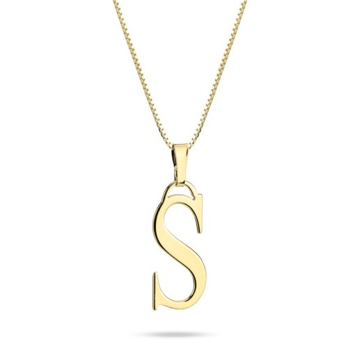 Collier Initiale Classique et Raffinée