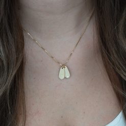 Willow Drops Necklace with Initials