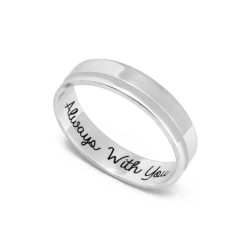 Bague Homme Gravée