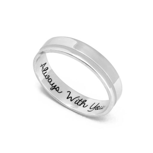 Bague Homme Gravée