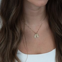 Personalized Initial Diamond Drop Necklace