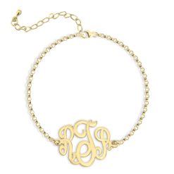 Custom Monogram Bracelet
