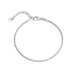 Delicate Twisted Chain Bracelet for Men
