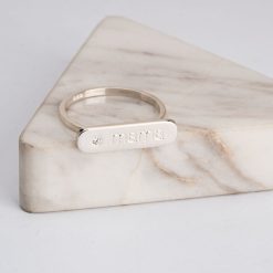 Bague gravée 