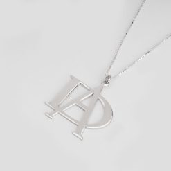 Interlocking Monogram Necklace