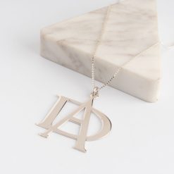 Interlocking Monogram Necklace