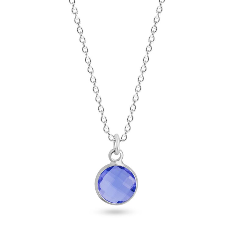 Collier Saphir – Pierre de Naissance Septembre