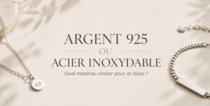 Argent 925 ou acier inoxydable : quel matériau choisir pour un bijou ?
