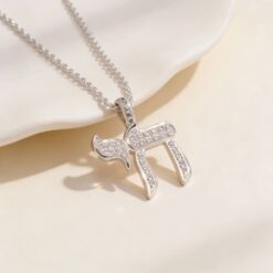 Collier Hai avec Zirconium Collier Hai avec Zirconium